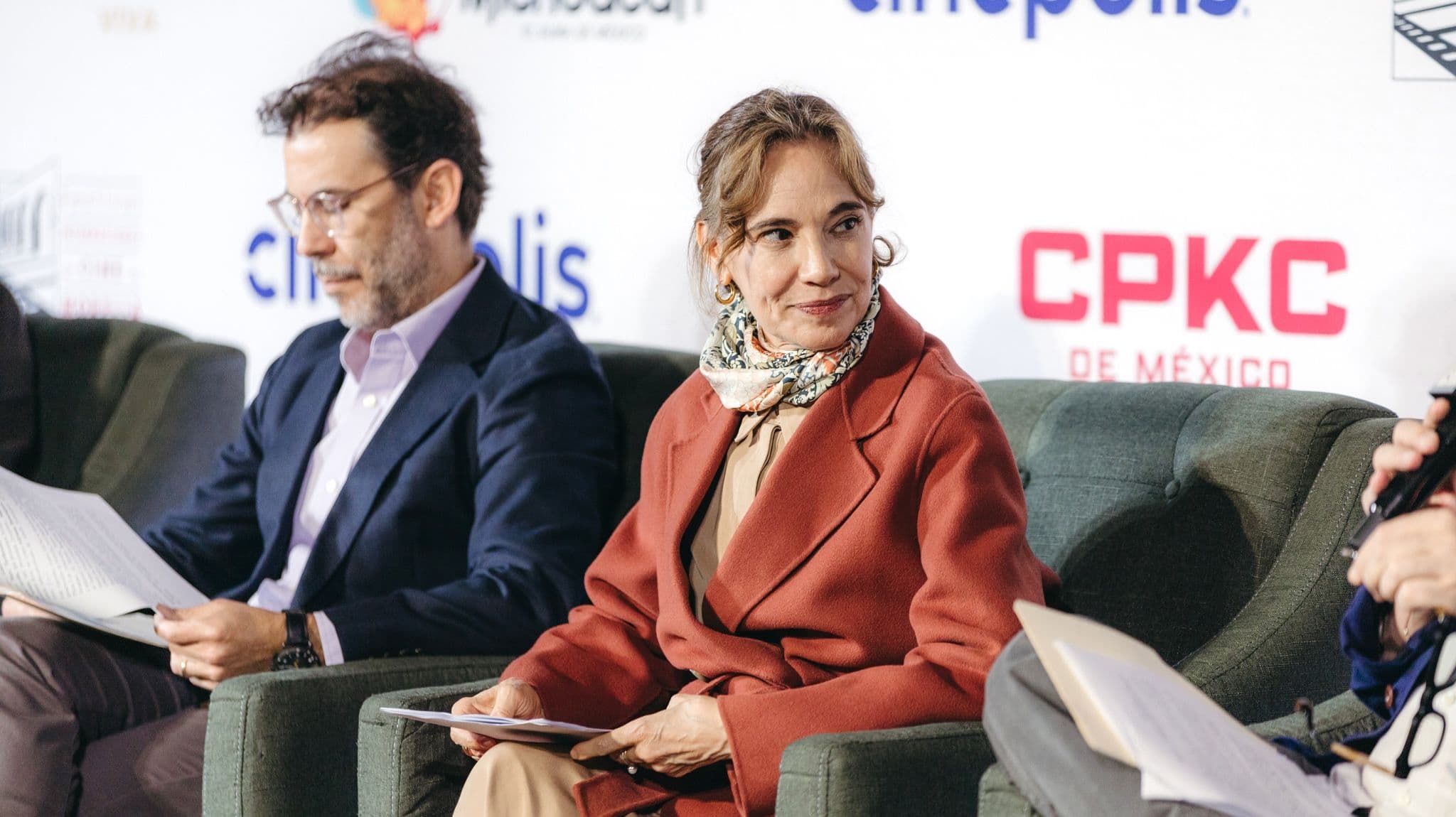 Daniela Michel, directora del Festival Internacional de Cine de Morelia (FICM), en la presentación de la edición 24 en CDMX, 24 de septiembre 2026